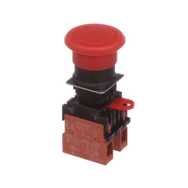 Seguridad De Omron Sti A22E M 02 Interruptor De Paro De