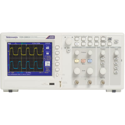 Tektronix TDS2001C Oscilloscope Digital 50 MHz 2 Channels 500 MS