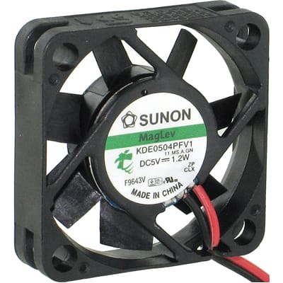 Sunon Fans KDE0504PFV1 11 MS A GN DC Fan 5V 40x40x10mm 8CFM 1