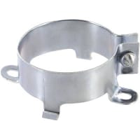 Clamp, Mounting, Cold Rolled Steel, 0.035 In., Zinc Chromate Plating, 0.750 In. CORNELL-DUBILIER VR3A