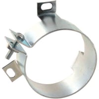 Clamp, Mounting, 1010 CRS, VR Vertical, 0.035 in., Zinc Chrome Plating CORNELL-DUBILIER VR6A
