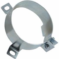 Clamp, Mounting, Cold Rolled Steel, 0.035 In., Zinc Chromate Plating, 0.201 In. CORNELL-DUBILIER VR8A