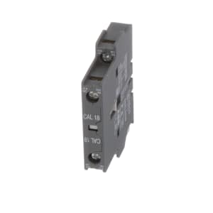 Abb Cal18 11 Auxiliary Contacts Front Mount Blocks 16a 1 No 1 Nc Ip20 Cal Series Allied Electronics Automation