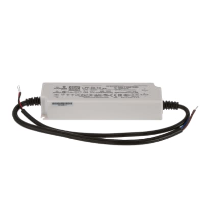 1.37 H x 2.4 W x 7.1 L Mean Well PLN-60-12 LED Enclosed Power Supply with PFC Function 0-5A 60W 12V