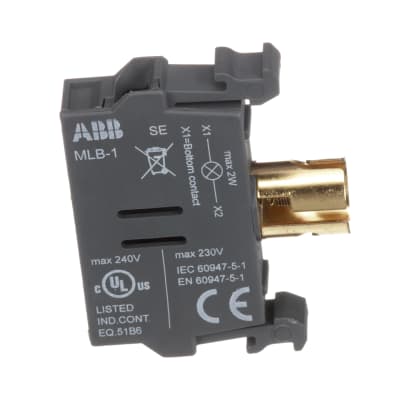 Abb Af09 30 10 13 Contactor Motor Control 100 250vac Vdc Coil 3 Pole 1no Aux Af09 Series Allied Electronics Automation