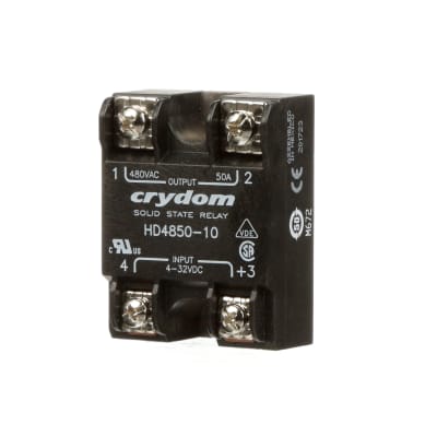 Random Turn On HD4850-10 50 A Screw 530 VAC Solid State Relay Panel SENSATA//CRYDOM