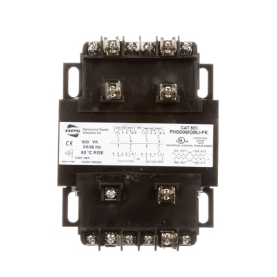 Hammond Power Solutions - PH500MQMJ-FK - Transformer 500VA 240/480VAC ...