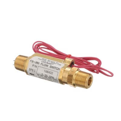 GEMS Sensors, Inc - 168432 - Switch, Flow, FS-380 Series, 0.25GPM, 107BAR,  3⁄8" NPT, Brass - Allied Electronics & Automation, part of RS Group