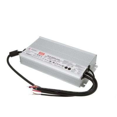 MEAN WELL - HLG-600H-24A - Power Supply,AC-DC,24V,25A,5V,0.5A,115 