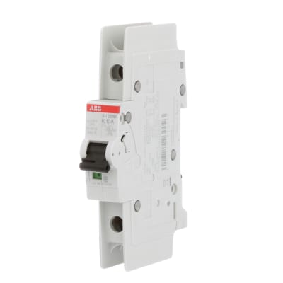 ABB - SU201M-K10 - Miniature Circuit Breaker, Trip Curve K, 10 Amp, 1