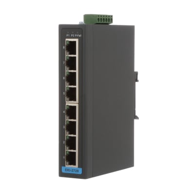 Advantech - Eki-2728-ce - Ethernet Switch, 8 Port, Unmanaged, Eki 