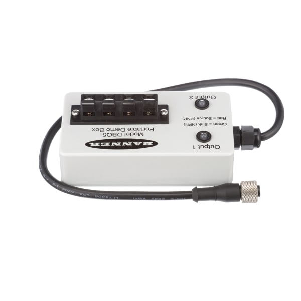 Banner Engineering Dbq5 Sensor Tester Demo Box Portable Dc