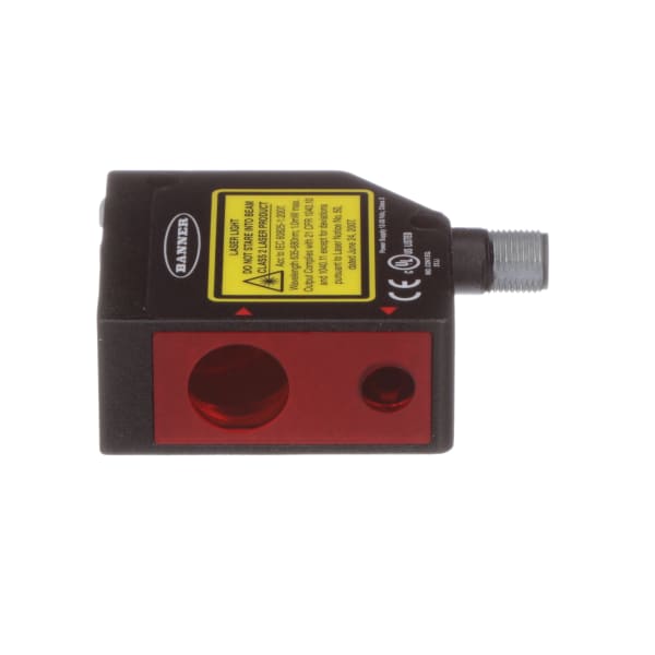 Banner Engineering Le550iq Sensor Laser Red Diffuse 100