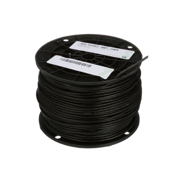 Belden 9452 010500 Multiconductor Cable, 2C, 24AWG, 19x36, TC, Foil