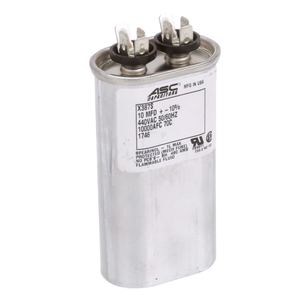 ASC Capacitors - X387S-10-10-440 - Capacitor, Metallized Polypropylene ...