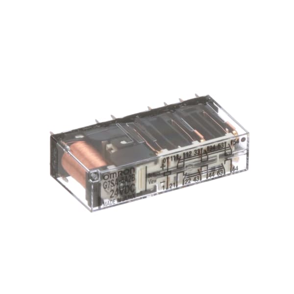 Omron Safety (Sti) G7SA4A2B DC24 Safety Relay, Force Guided, 6P