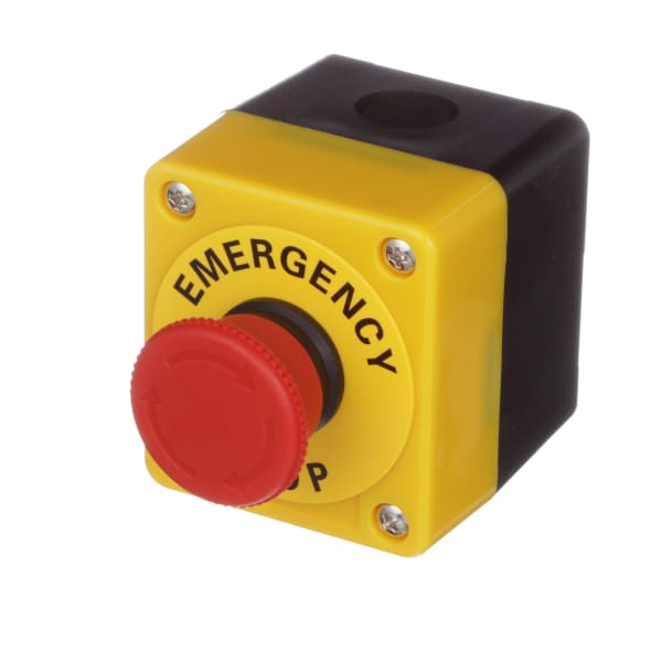 Omron Safety (Sti) - A22E-M-01B - E-Stop, Non-Lighted, Push-Lock, Turn ...