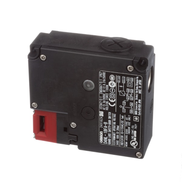 Omron Safety Sti D4nl 1bfa B Mechanical Locking Interlock Switch Key Tongue 1nc 1no 2nc D4nl Series Allied Electronics Automation