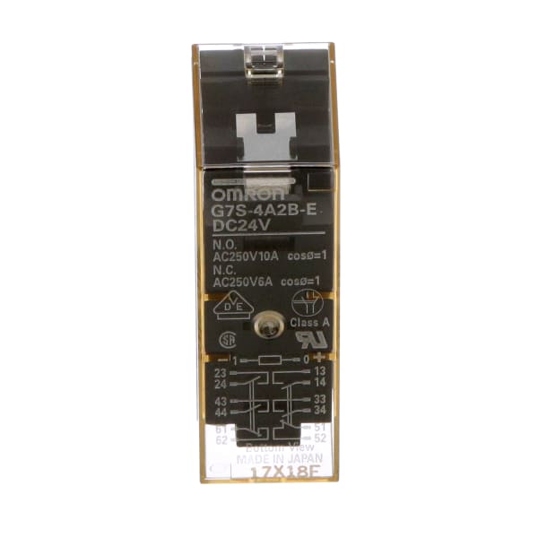 Omron Safety (Sti) G7S4A2BE DC24 Power Relays With Forcibly