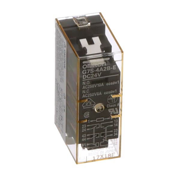 Omron Safety (Sti) G7S4A2BE DC24 Power Relays With Forcibly