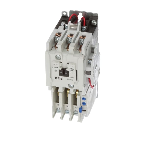 CUTLER HAMMER AN16DN0 SIZE 1 CONTACTOR 120 VAC COIL 27 AMP 10 HP 3 PHASE