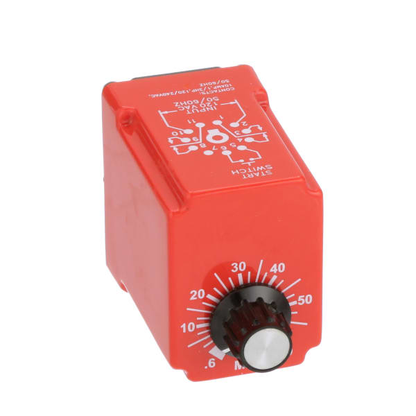 NCC T3K03600461 Time Delay Relay, Off Delay, DPDT, 10A, 120AC, 11