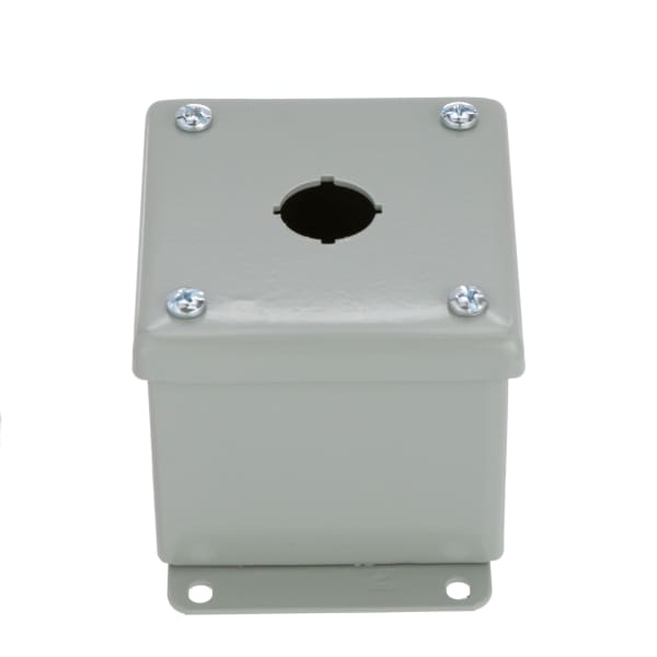 nVent HOFFMAN - E1PBG - Enclosure,Pushbutton,1 Hole,22.5mm,Steel,NEMA13 ...