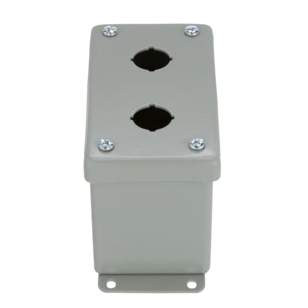 nVent HOFFMAN - E2PBGXM - Enclosure,Pushbutton,2 Hole,22.5mm,Steel ...