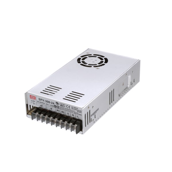 MEAN WELL - SPV-300-24 - Power Supply,AC-DC,24V,12.5A,135-264V In ...