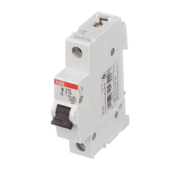 ABB - S201-C10 - Interruptor; Suplementario; Curva de C; 1-Pole; 10A ...