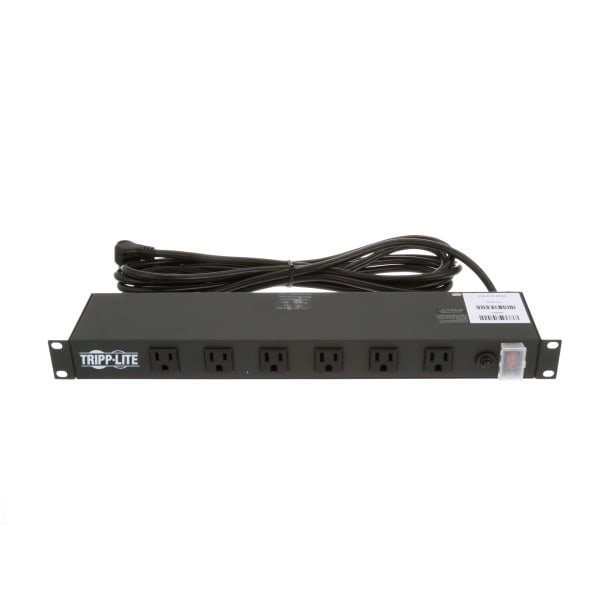 Tripp Lite - RS1215-RA - Power Strip,Basic,12 Outlets,Rack Mnt,Cur-Rtg ...