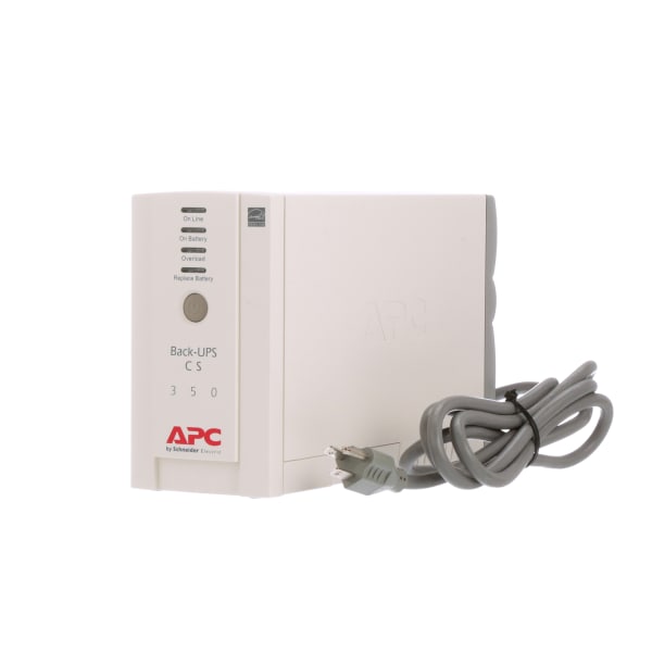 American Power Conversion (APC) - BK350 - UPS; 120 VAC; 210 W; 350 VA ...