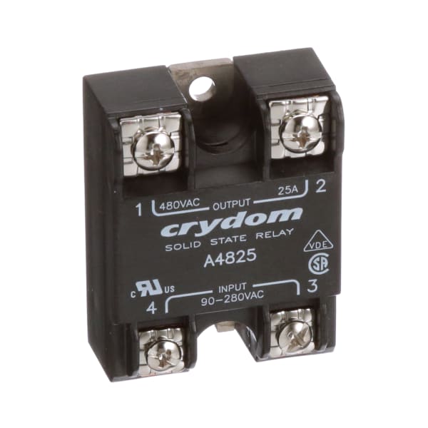 Screw SENSATA//CRYDOM Solid State Relay 280 VAC Panel A2440 Zero Voltage Turn On 40 A SPST-NO