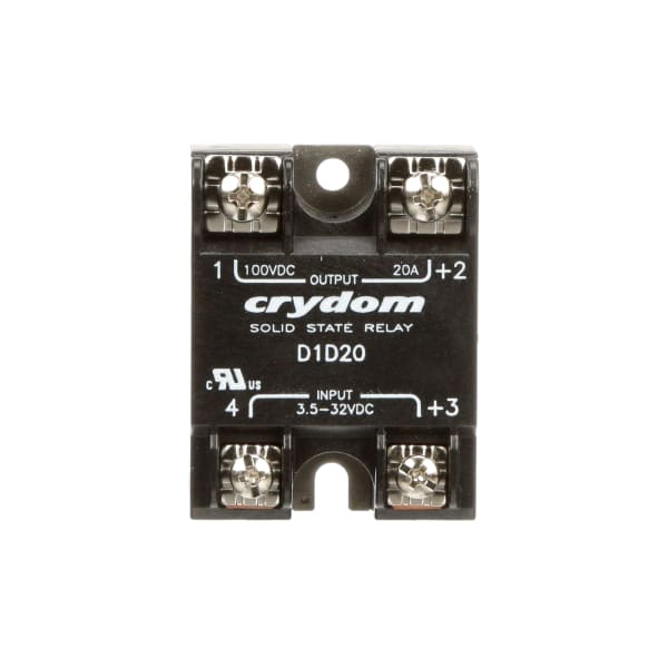 Sensata Crydom D1D20 Solid State Relay, 3.532 VDC, SPSTNO, 20A