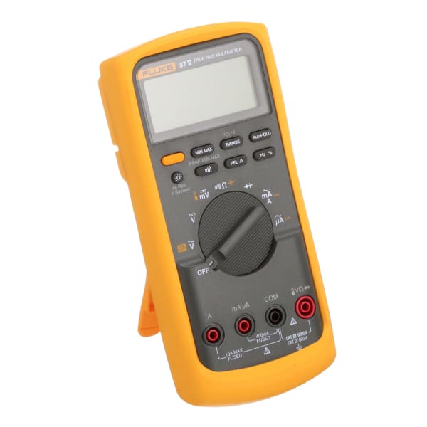 Fluke FLUKE87V Multimeter, Digital, 1000 VDC Voltage, Range, DC