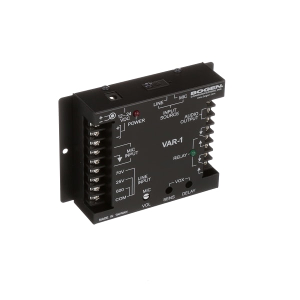 Bogen Communications, Inc. VAR1 VoiceActivated Relay, DPDT, Adj