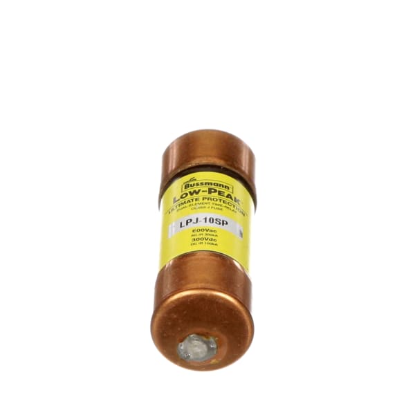 Bussmann by Eaton LPJ10SP Fuse, Cylinder, Time Lag, 10A, Class J