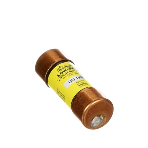 Bussmann by Eaton LPJ10SP Fuse, Cylinder, Time Lag, 10A, Class J