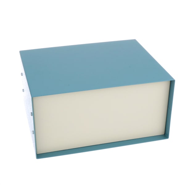 Hammond Manufacturing 1458G5B Enclosure, Clamshell, Desktop, Steel