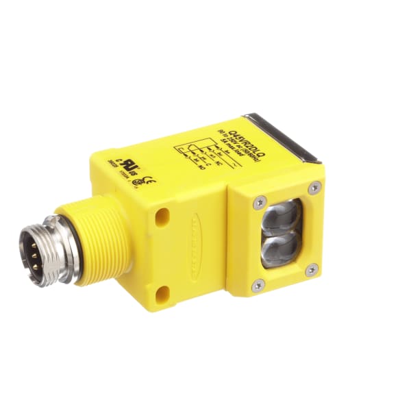 Banner Engineering Q45VR2DLQ Photoelectric Sensor, Diffuse, 1.8m