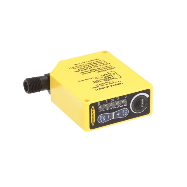 Banner Engineering Q60VR3LAF1400Q1 Photoelectric Sensor, Adj Field