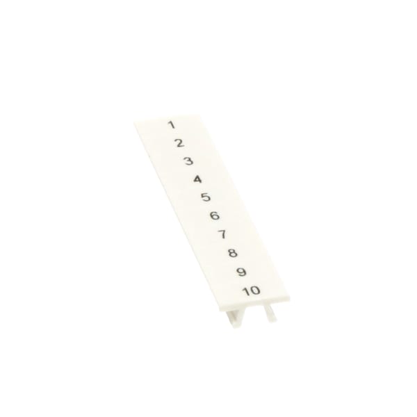Phoenix Contact 10500200001 Terminal Block Marker Strip, White
