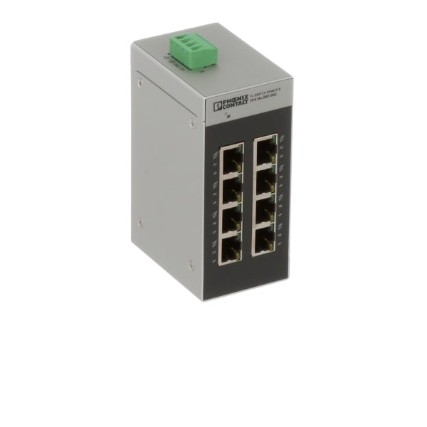 Phoenix Contact - 2891002 - Industrial Ethernet Switch, 8 Port ...