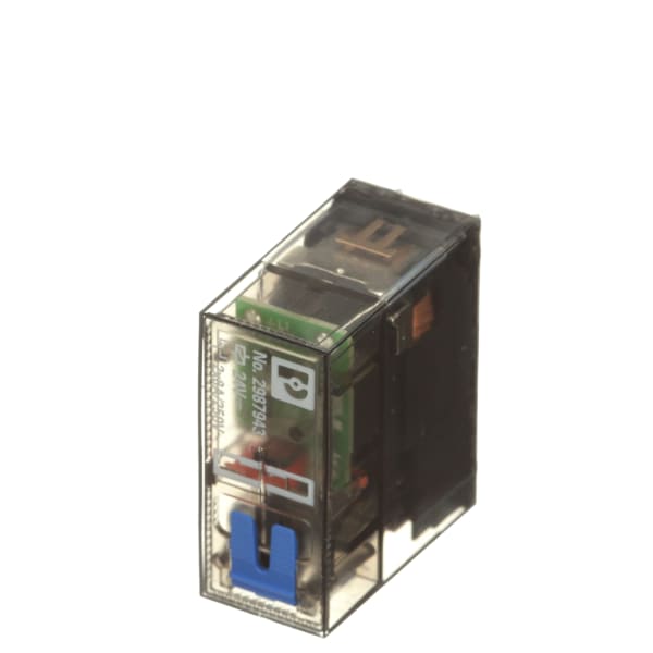 Phoenix Contact - 2987943 - Relay,Pwr Cntct,DPDT,Test Btn/Pstn Ind ...