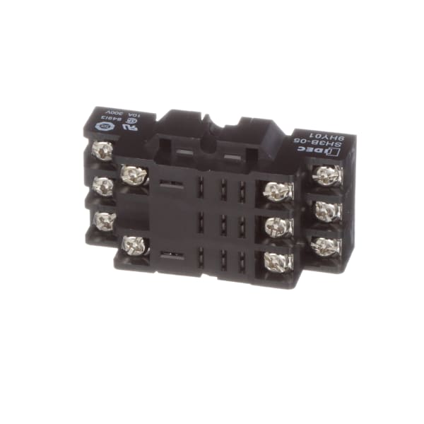IDEC Corporation SH3B05 Relay Socket 11 Pin DIN Rail Snap Mount