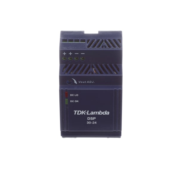 TDK-Lambda - DSP30-24 - Power Supply,AC-DC,24V,1.3A,90-264V In,Enclosed ...