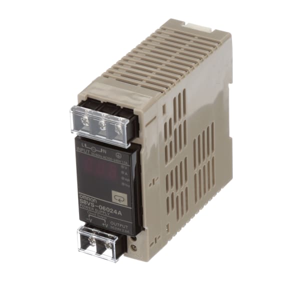 Omron Automation - S8VS-06024A - AC-DC Power Supply, 24V, 2.5A, 85-264V ...