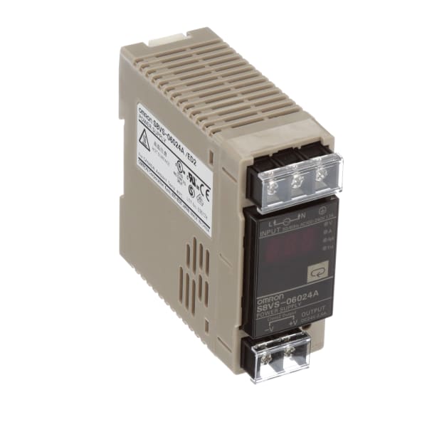 Omron Automation - S8VS-06024A - AC-DC Power Supply, 24V, 2.5A, 85-264V ...