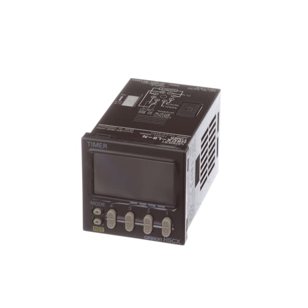 Omron Automation - H5CX-L8-N AC100-240 - H5CX 8 Pin Digital Timer, 5A