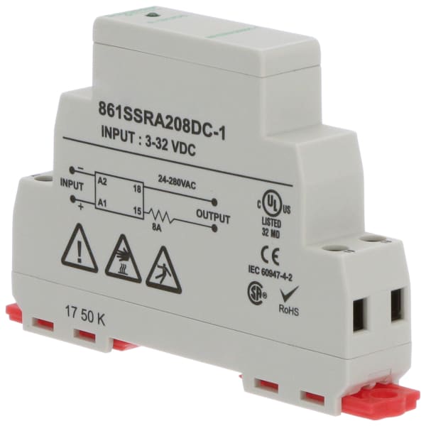 Schneider Electric/Legacy Relays 861SSRA208DC1 Solid State Relay